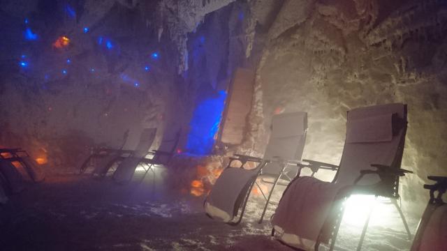 Premium-Solevernebelung in Salzgrotte Karlsruhe