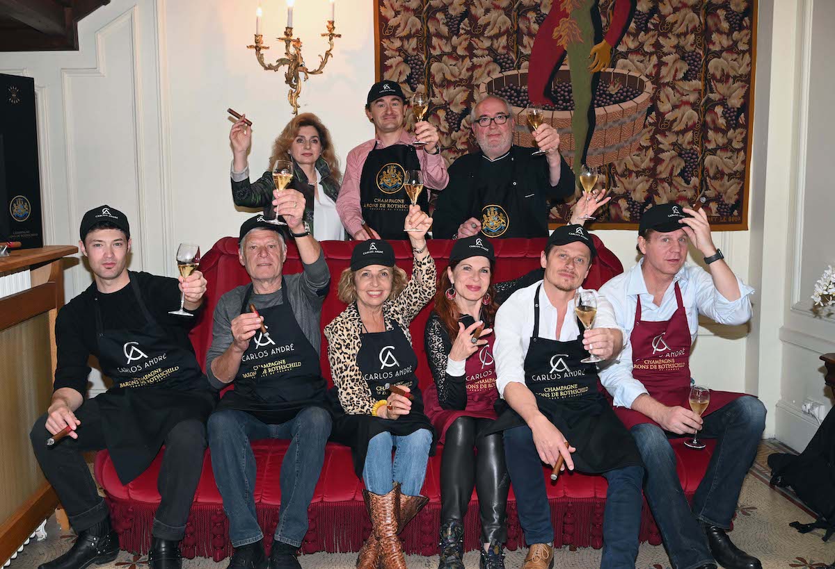 CARLOS ANDRÉ COOKING FOR FRIENDS bei BARONS DE ROTHSCHILD