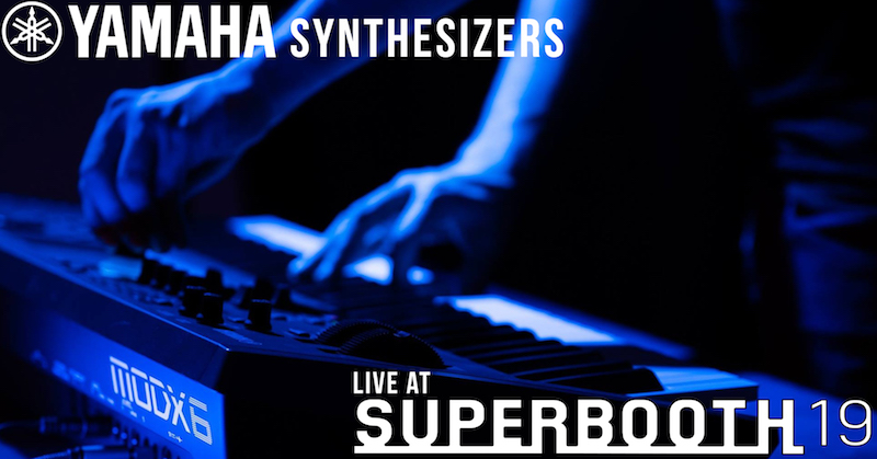 Yamaha bringt spannende Musik-Acts und volles Synth- und E-Drum-Line-up anspielbereit zur Superbooth 2019