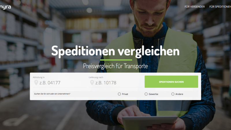 Pamyra.de wird international: Relaunch ermöglicht europaweiten Logistik-Vergleich