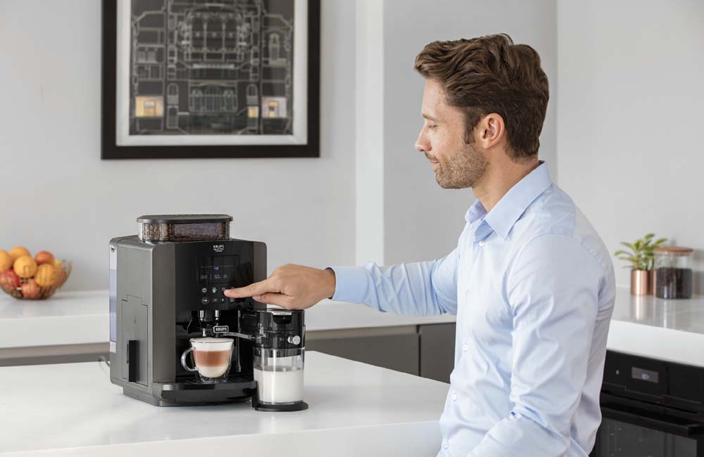 NEU: One-Touch-Cappuccino-Vollautomat Krups Arabica Latte