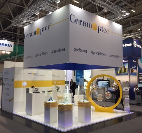 Laser World of Photonics 2019: CeramOptec will present high-performance fiber optics for industrial and medical laser applications