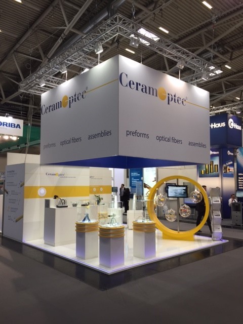 Laser World of Photonics 2019: CeramOptec will present high-performance fiber optics for industrial and medical laser applications