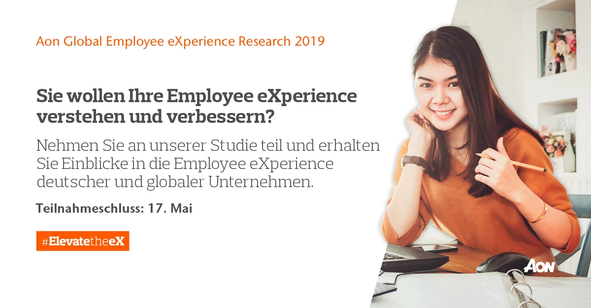 Aon Global Employee eXperience Studie 2019