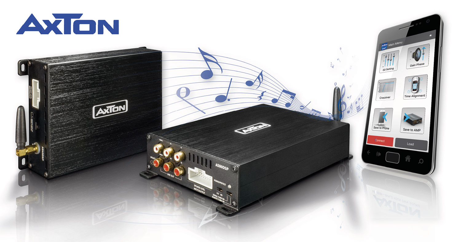 Sound Upgrade for Factory Systems – AXTON DSP Amplifiers