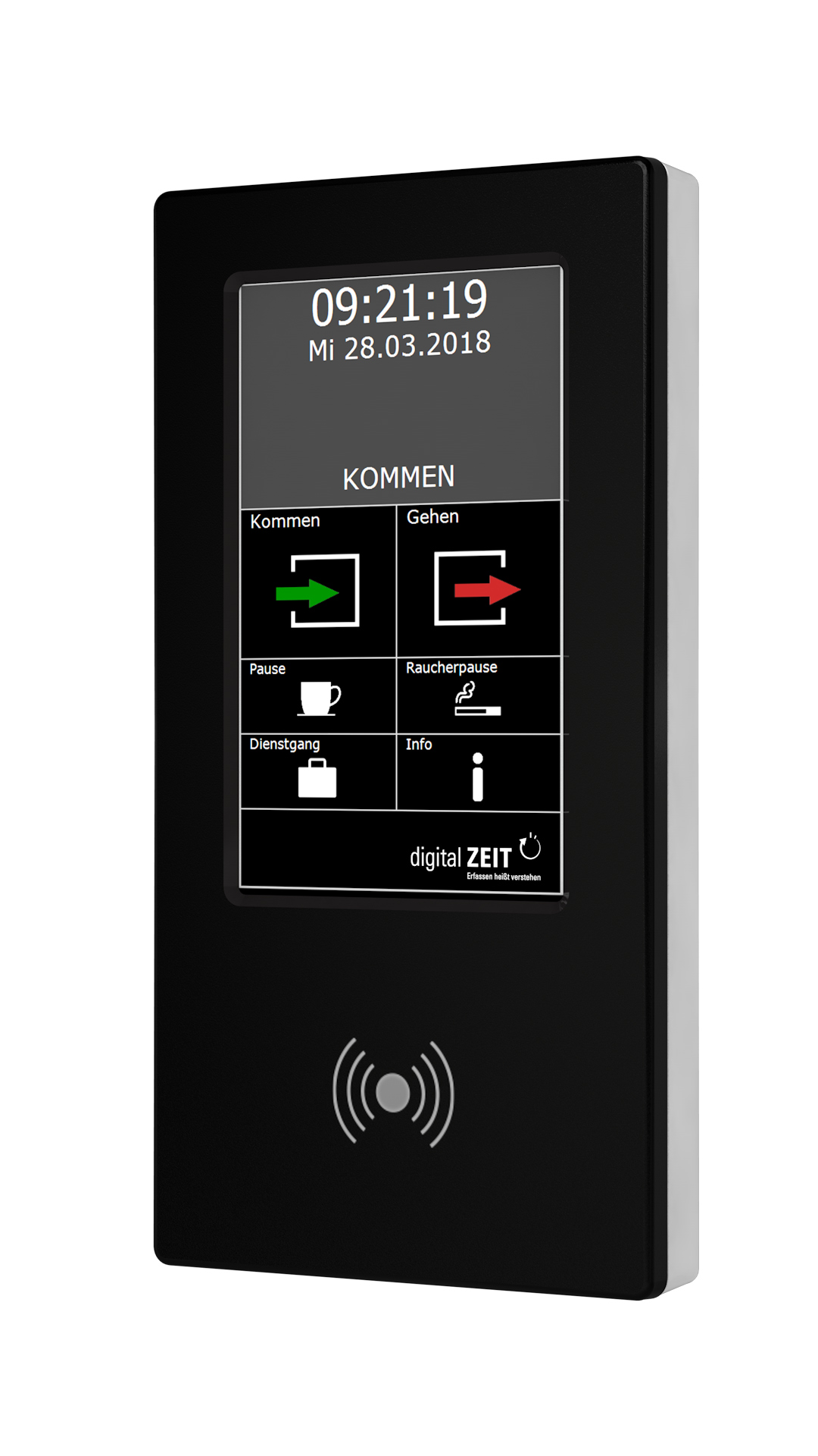 Neues Terminaldesign für die Erfassungshardware von digital ZEIT