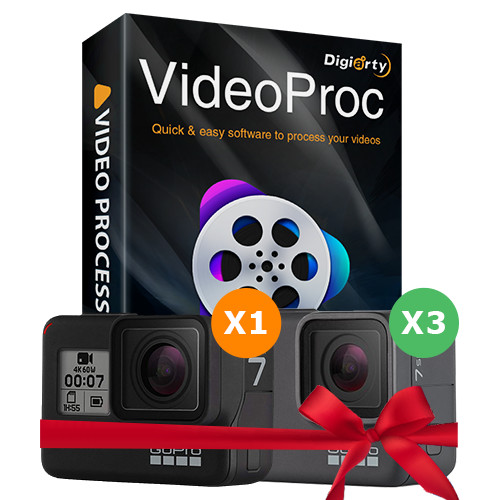 Digiarty verlost GoPro Hero7 und Gratis-Lizenz von VideoProc