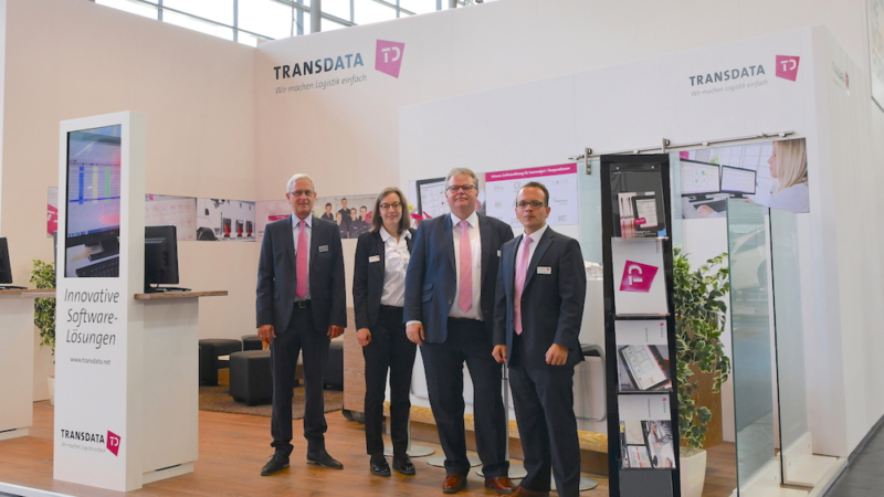 TRANSDATA auf der transport logistic 2019: Vernetzte Lösungen für die digitalisierte Logistik