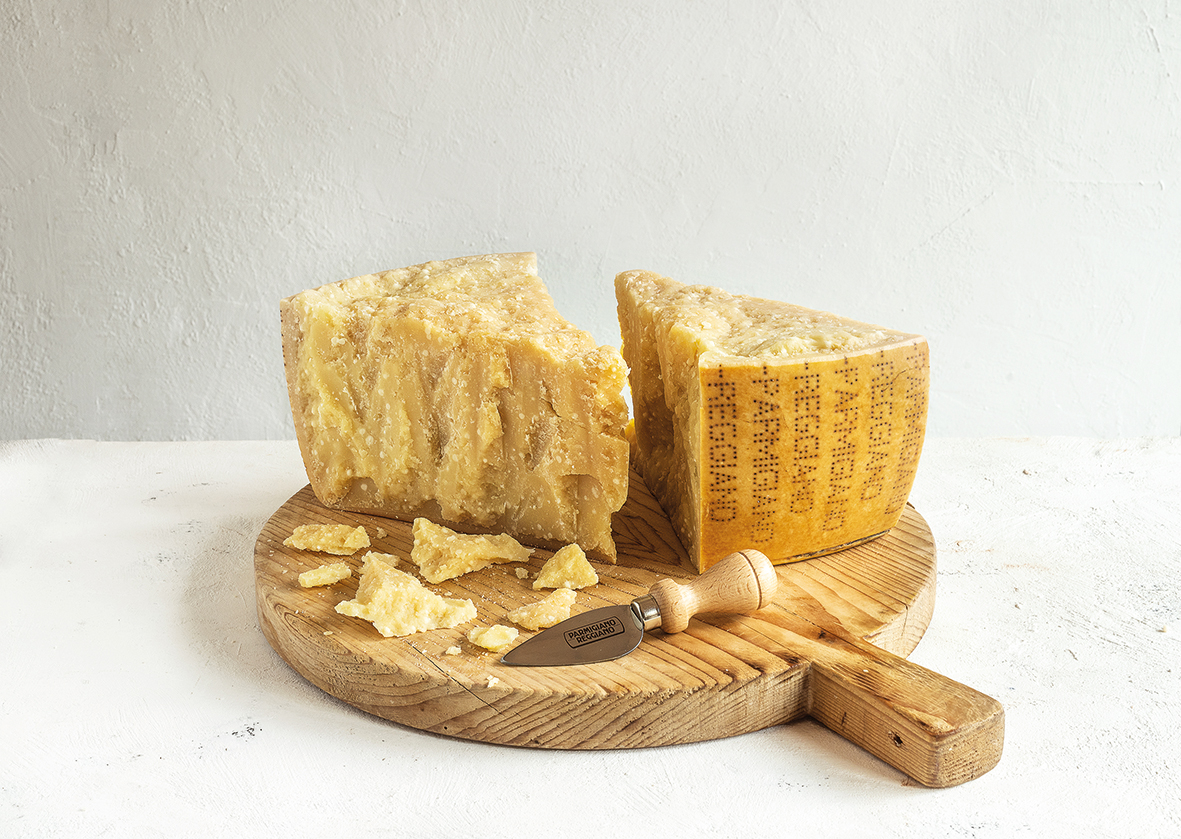 WENN PARMIGIANO REGGIANO AUF FISCH, FLEISCH UND DESSERTS TRIFFT