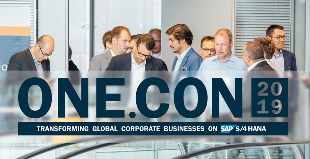 ONE.CON 2019: SAP Industry Community zeigt wegweisende S/4HANA-Pionierprojekte