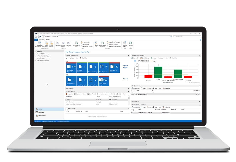 transport logistic 2019 (Halle A3, Stand 119): NaviTrans-Gruppe setzt auf Microsoft Dynamics 365 Business Central