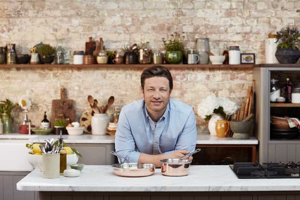Die neue Jamie Oliver Kupfer-Kochserie von Tefal
