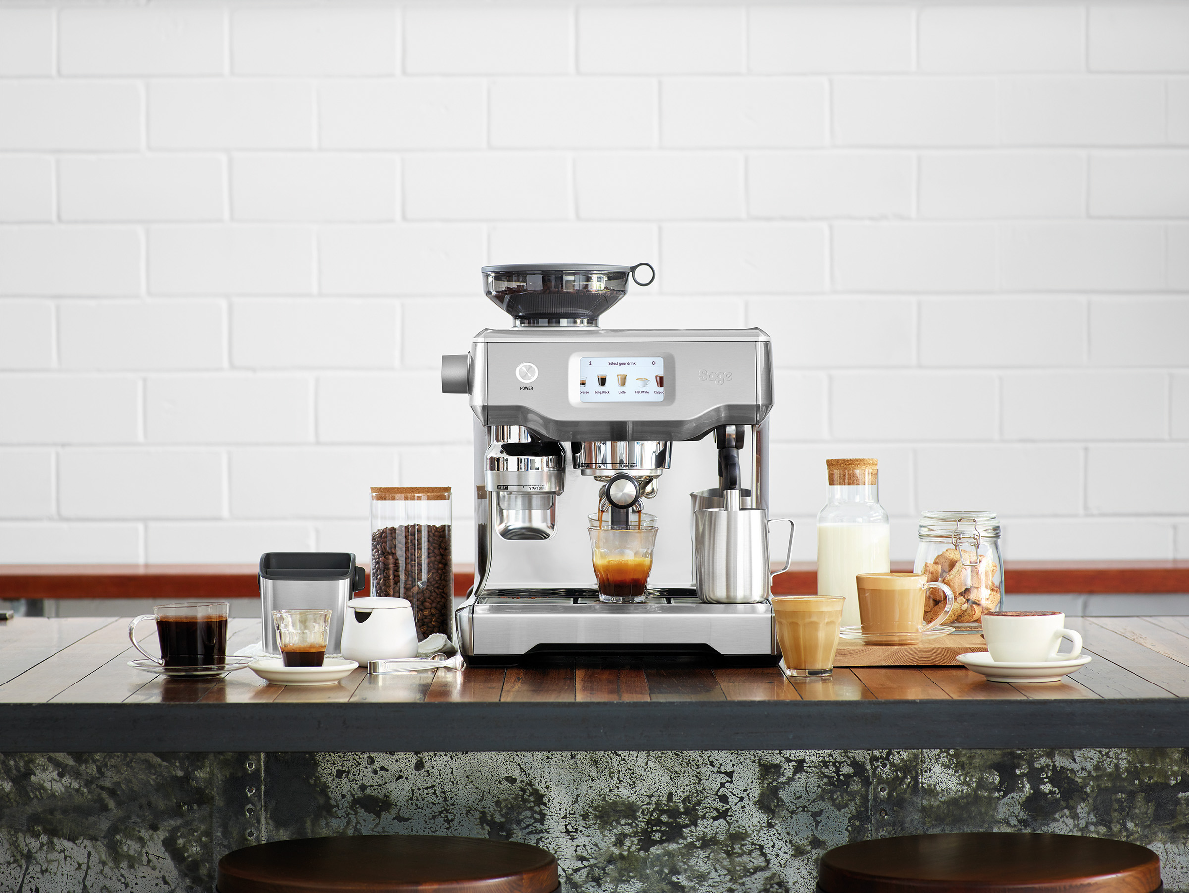 the Oracle Touch von Sage: Echte Siebträger-Kaffeequalität für zuhause