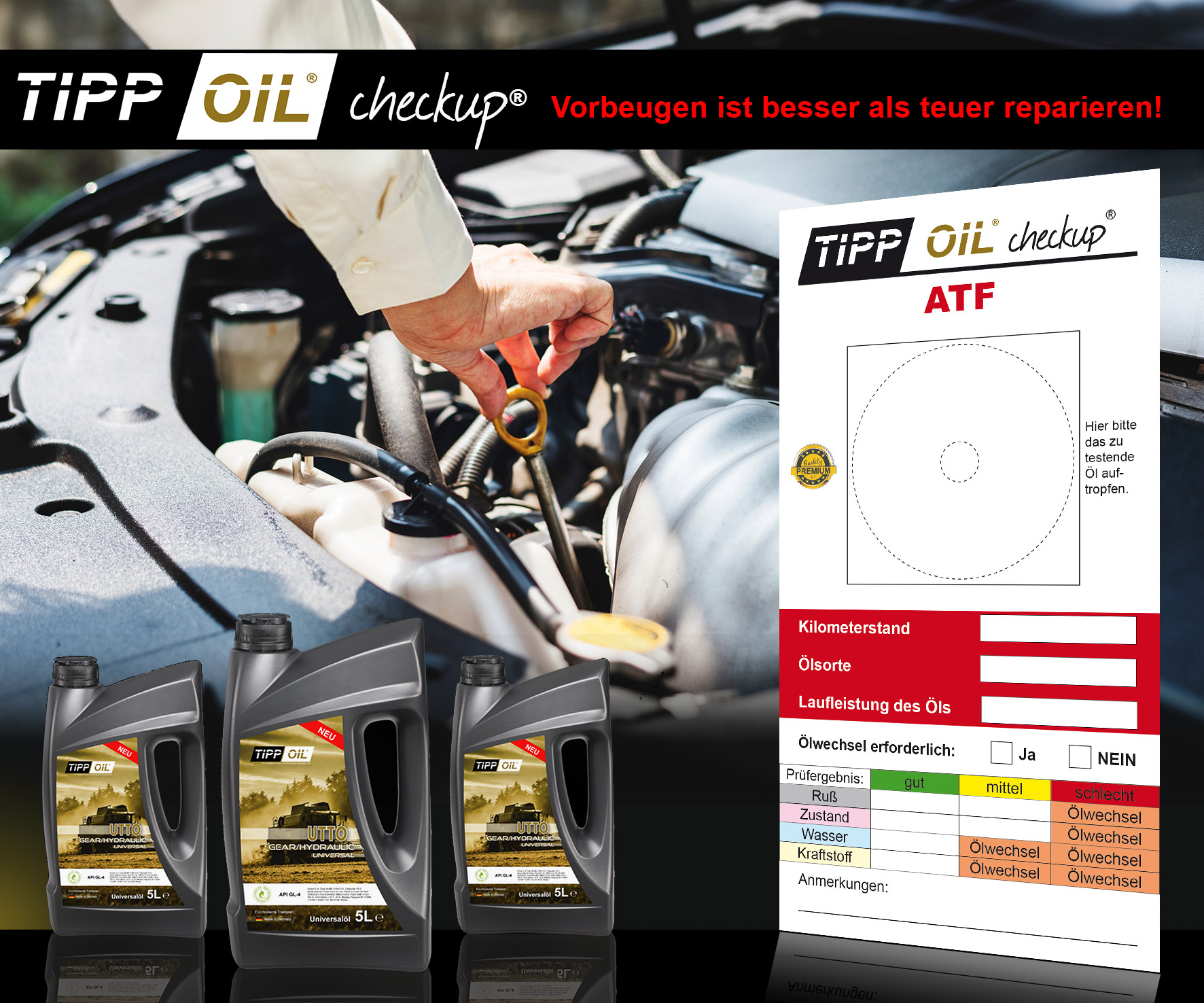 TIPP OIL Hersteller für Schmierstoffe  in Deutschland