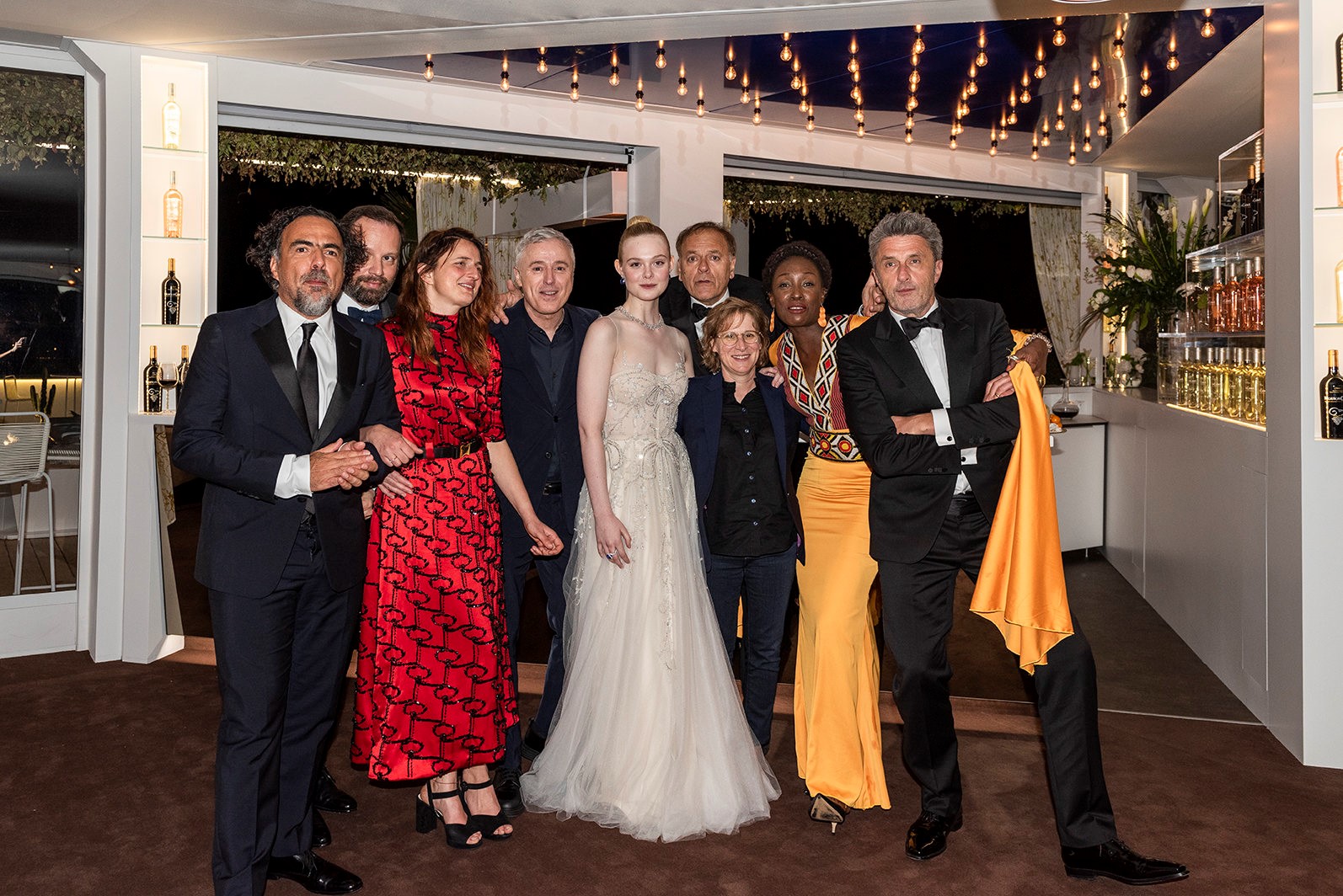 Jury des Cannes Filmfestivals 20019 trifft sich in Mouton Cadet Wine Bar