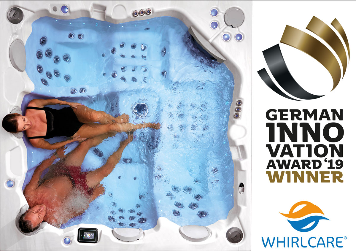 Whirlcare gewinnt mit Smart Spa German Innovation Award