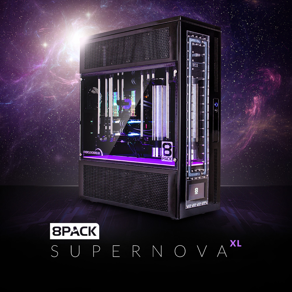 EXKLUSIV bei Caseking – Limitierter High-End-PC 8Pack Supernova XL