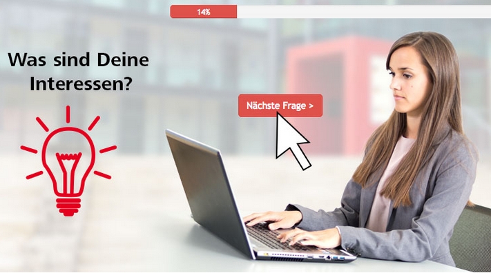 Mit dem Studyfinder Empfehlungen zum richtigen Studiengang erhalten