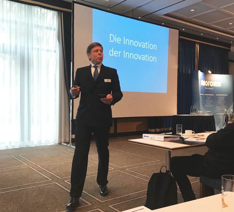 „Innovation ist der Sex der Wirtschaft“ – Neue Keynote von Gundolf Meyer-Hentschel