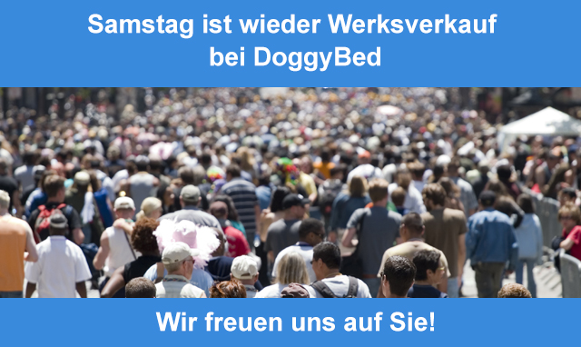 WERKSVERKAUF VON DOGGYBED