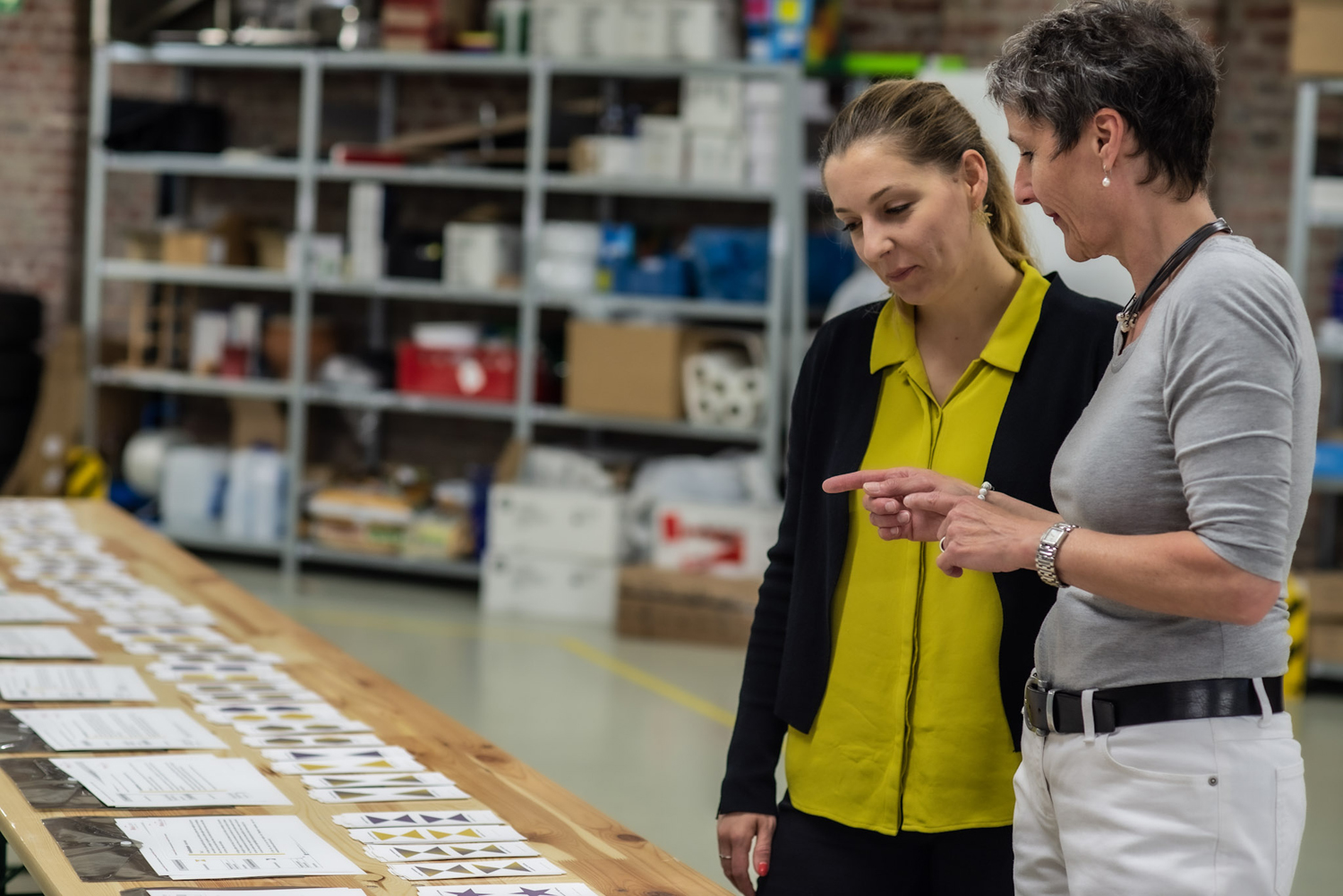 Kooperation BTZ Krefeld mit Birgit Krüger für die Logistik