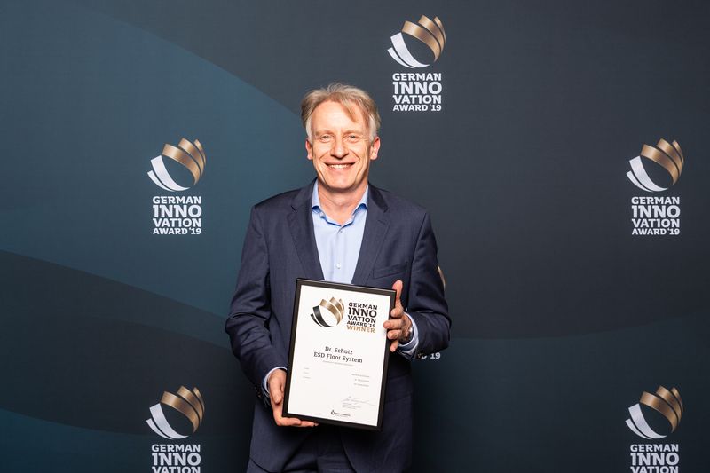 Dr. Schutz ist Winner des German Innovation Award 2019