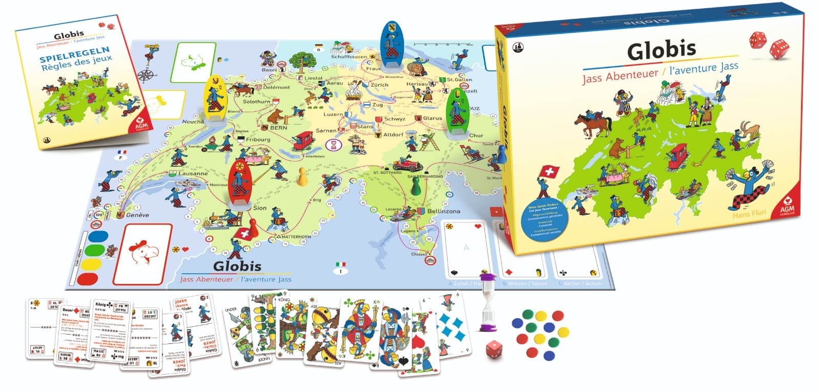 Werbe-Jassprodukte & weitere Werbespiele von AGM AGMüller