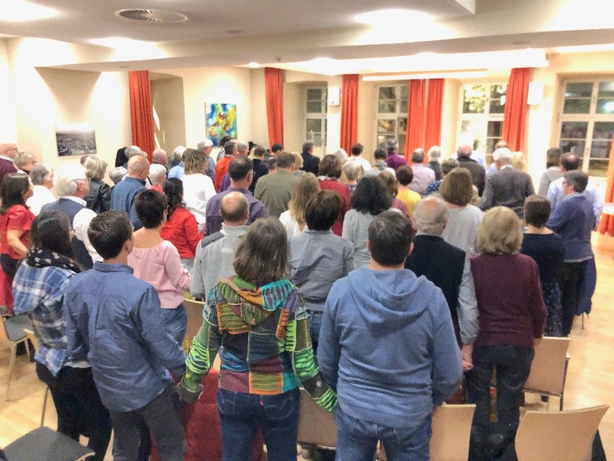 Zeichen für Frieden, Solidarität und Hoffnung in Hofheim