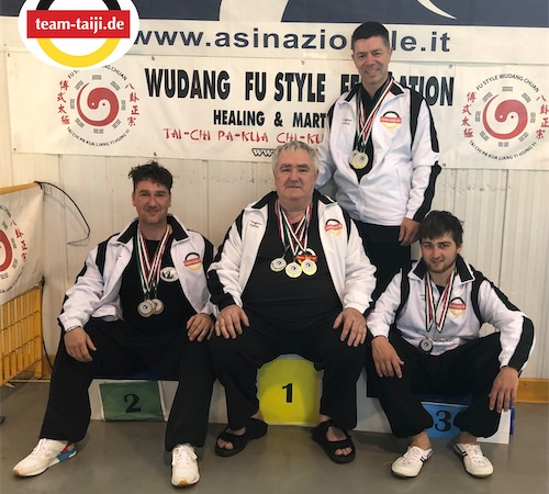 Medaillenregen für das Team-Taiji Deutschland bei der Europameisterschaft in Italien