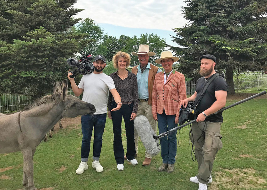 WDR-Fernsehen bei den ‚Ballermanns‘ auf Gut Aiderbichl