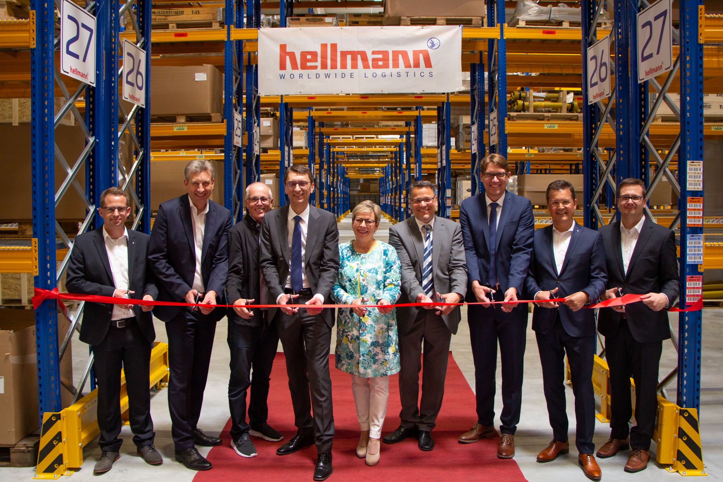 Hellmann Worldwide Logistics eröffnet neues Warehouse in Kerpen