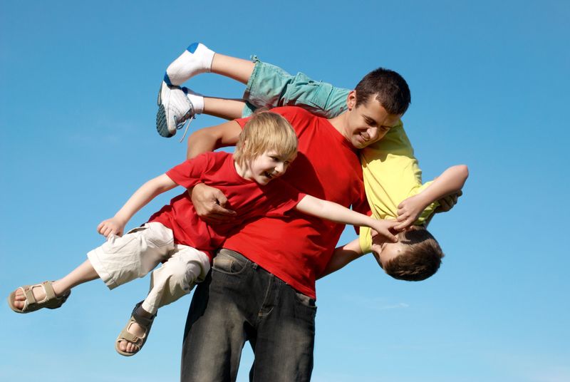 Bewegung entspannt den Familienalltag