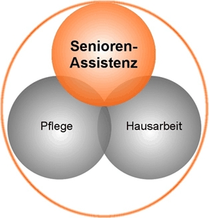 Soziale Betreuung durch Senioren-Assistenten