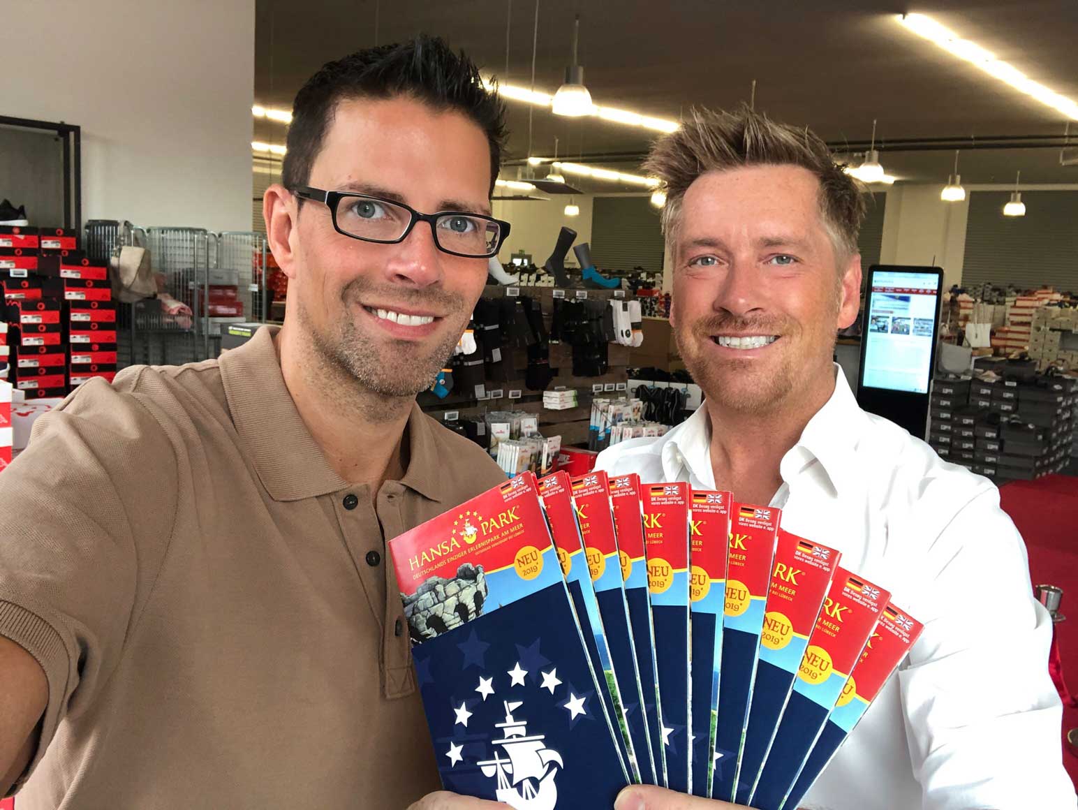 Adrenalin pur: schuhplus verlost Freikarten für den HANSA-PARK in Sierksdorf