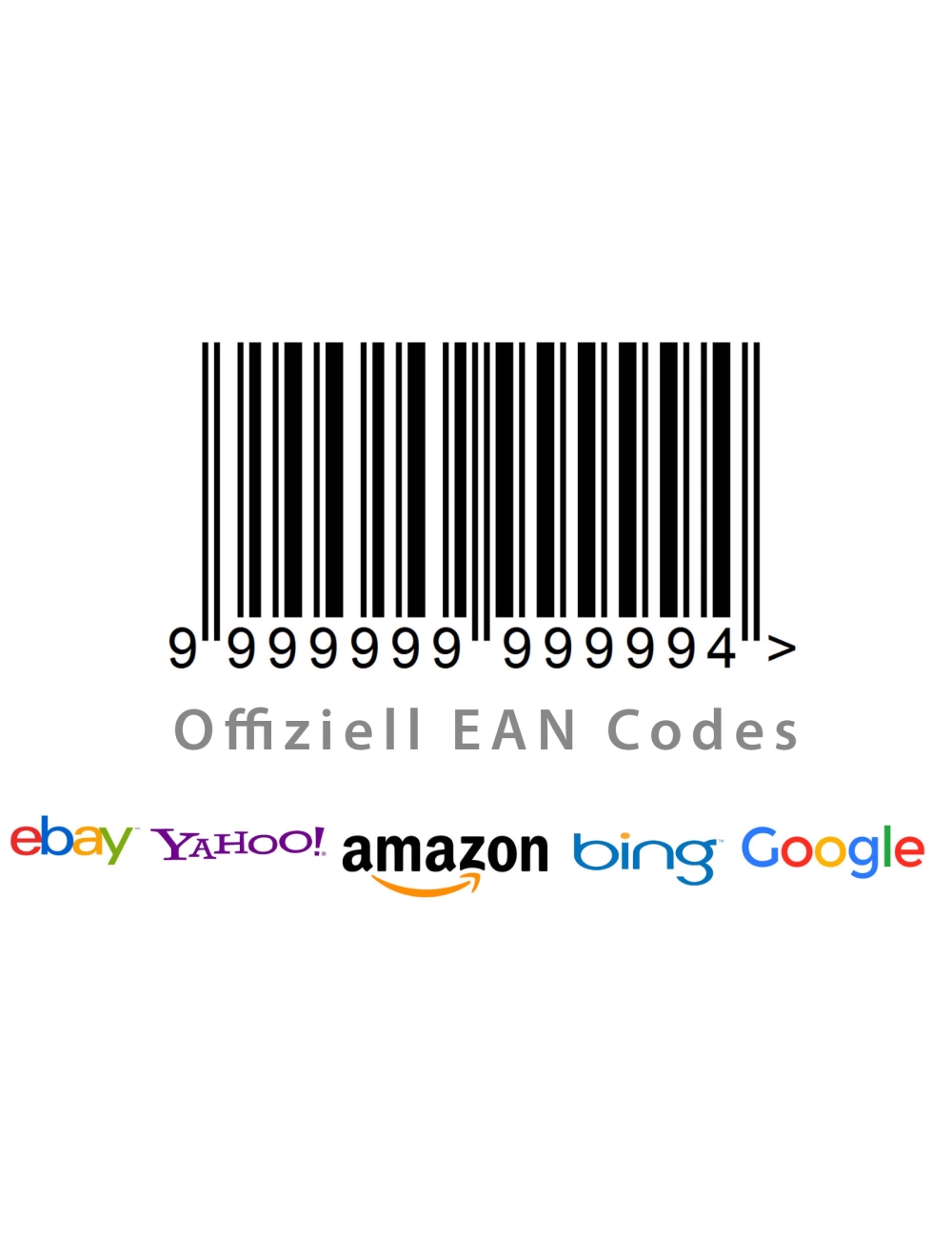 EAN Codes Barcodes Strichcodes – Verkauf ohne Gebühren