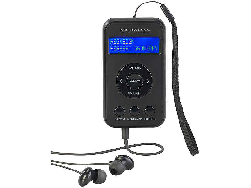 VR-Radio Digitales Taschenradio DOR-265.mini