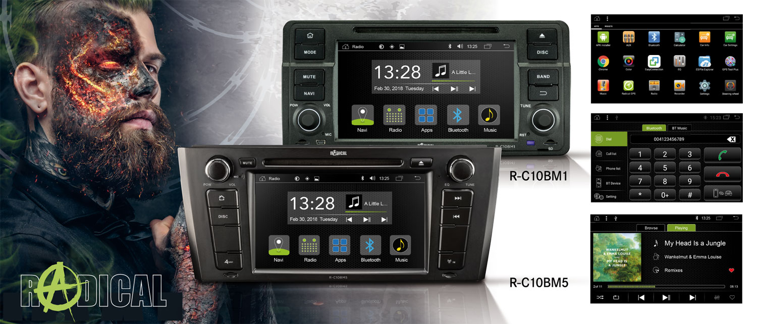 Offen für Apps – die neuen Infotainer für BMW von RADICAL