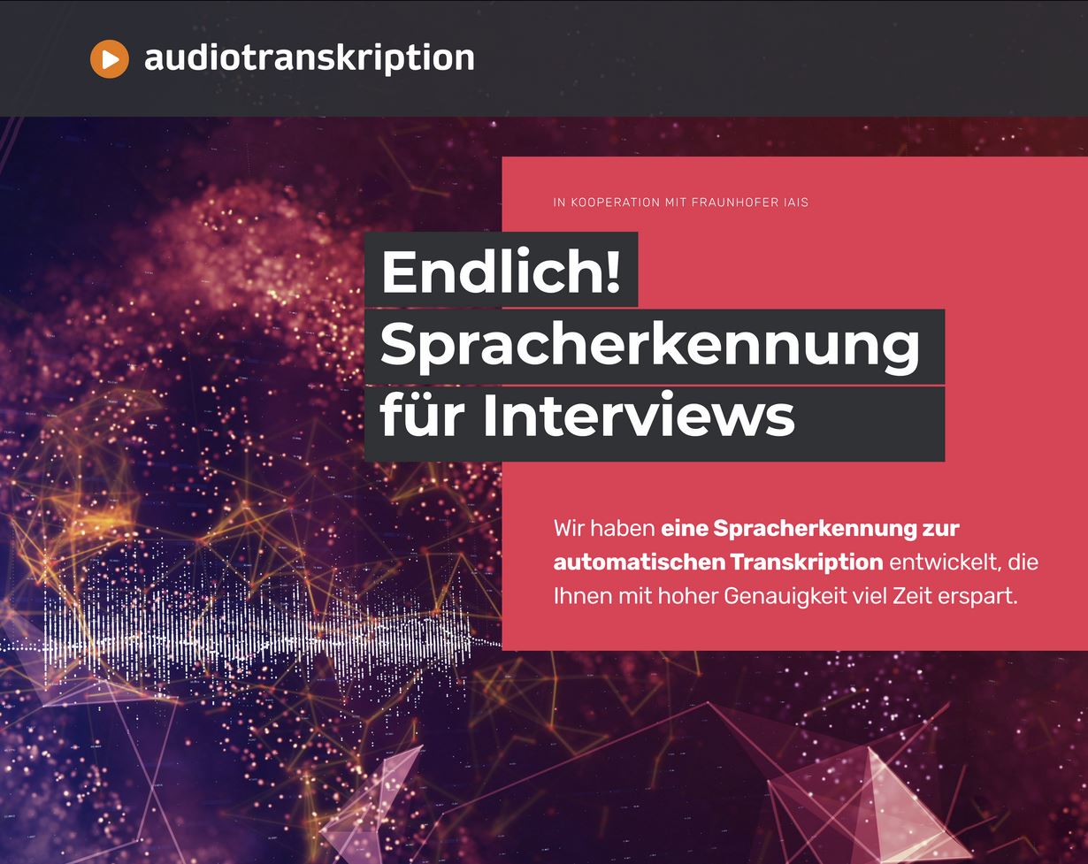 Neue KI wandelt Interviews automatisch in Text