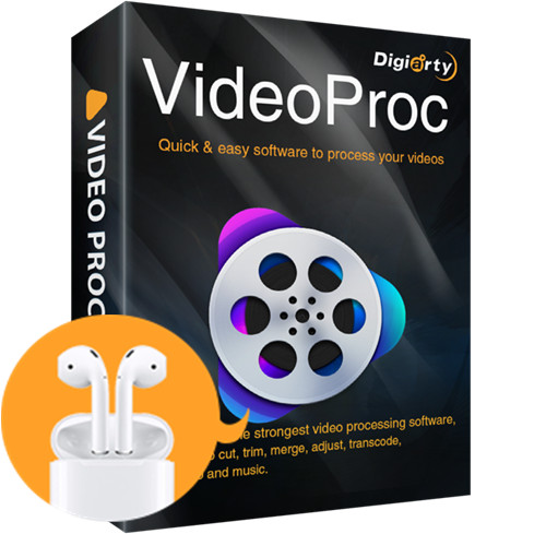 Gewinnspiel bei Digiarty – VideoProc bewerten, Airpods 2 gewinnen