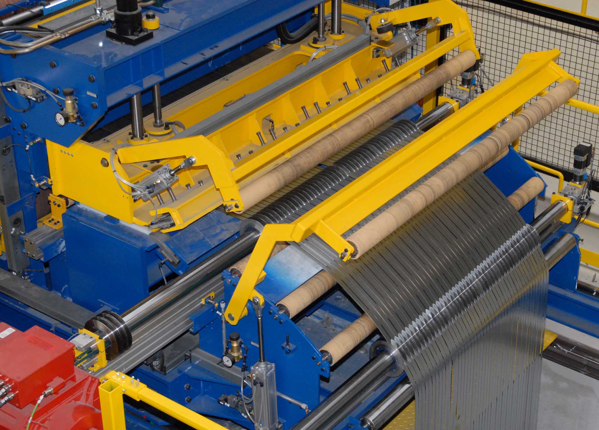 Automatische Einstellung der Separierwellen reduziert unproduktive Nebenzeiten
