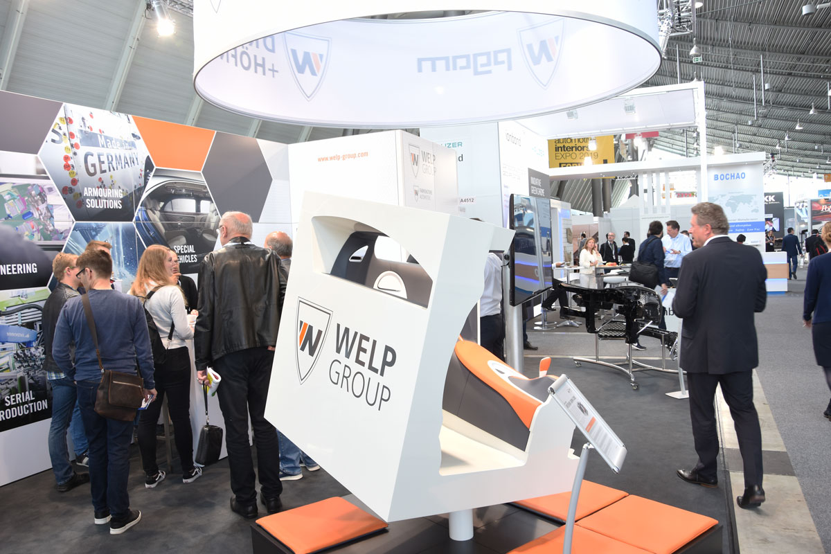 WELP Group auf der Automotive Interiors Expo 2019