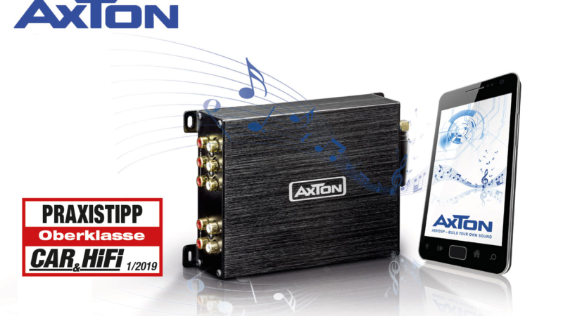 DSP Amp for Professional Sound: AXTON A540DSP in Test