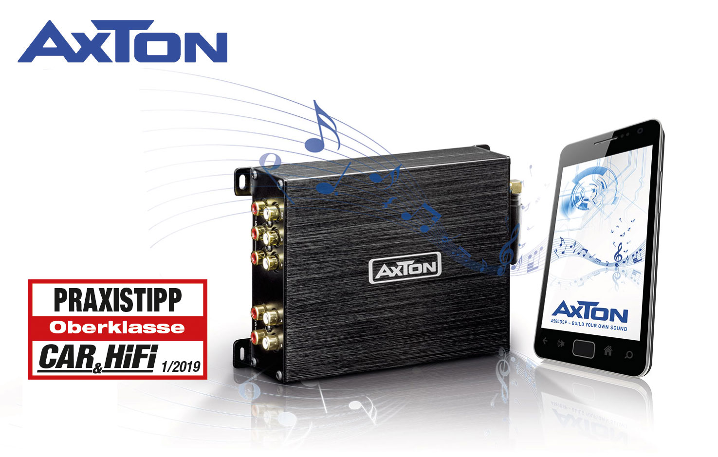 DSP Amp for Professional Sound: AXTON A540DSP in Test