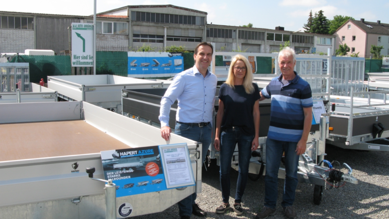 HAPERT und AM Auto-Anhängermarkt Würzburg schließen Premium-Partnerschaft