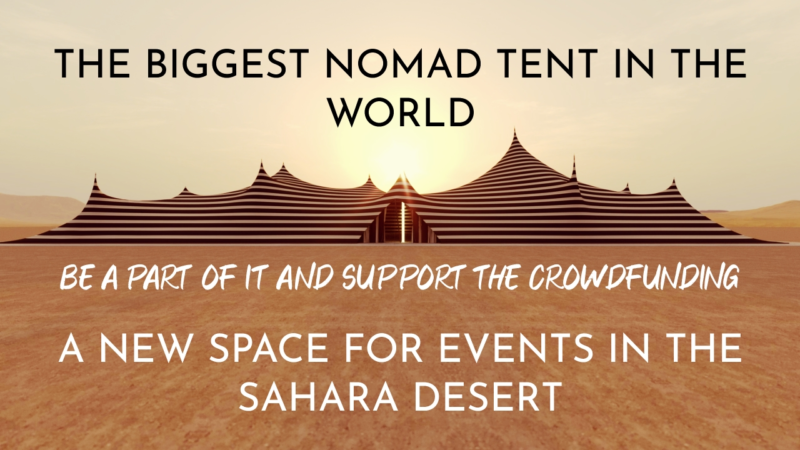 Crowdfunding for the biggest nomad tent in the world