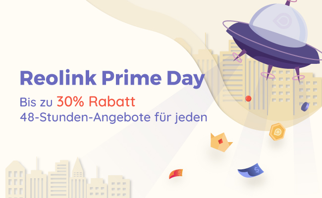 Reolink Prime-Day-Deal mit bis zu 30% Super-Rabatt