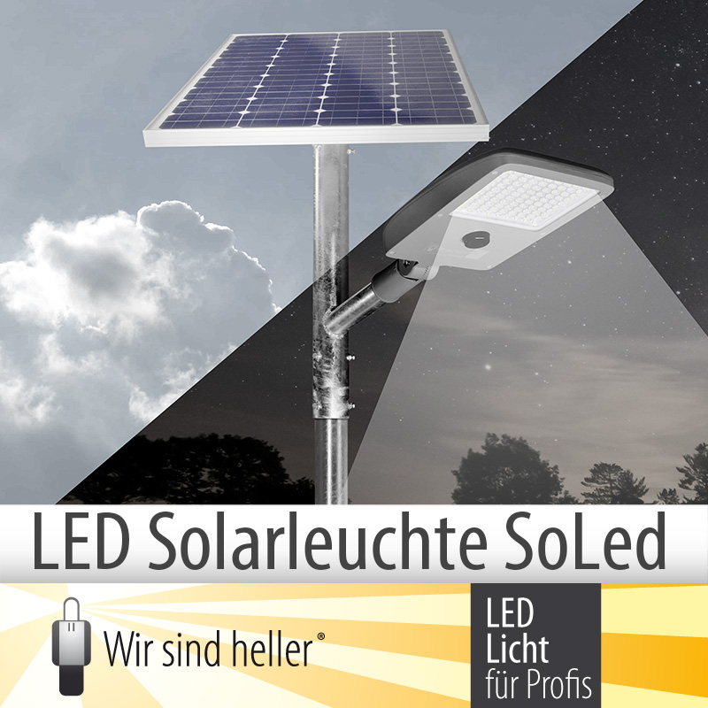 Straßen- und Platzleuchte SolLed –