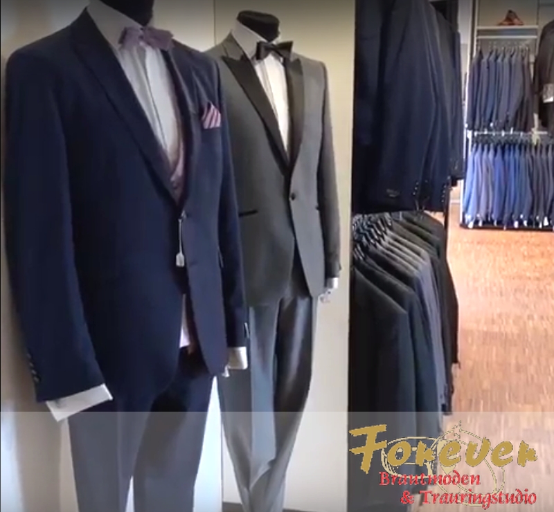 Die neue Herrenabteilung bei Forever Brautmoden – Glanzvolle Outfits für den Bräutigam