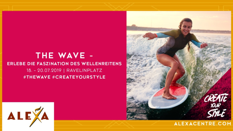 Das ALEXA präsentiert die perfekte Welle