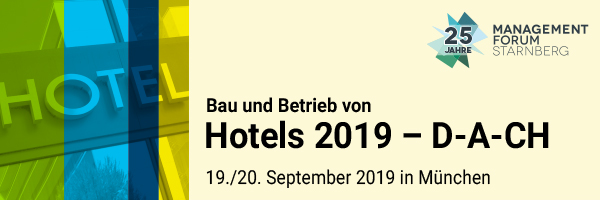 Bau und Betrieb von Hotel